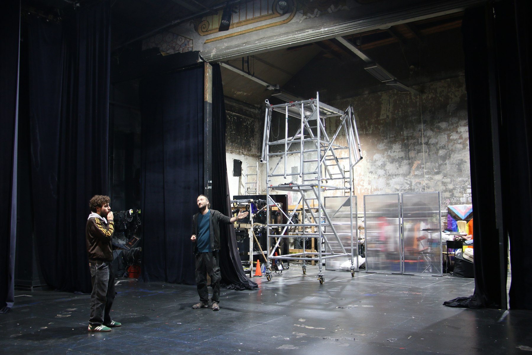L'Amant, coulisses au 3T